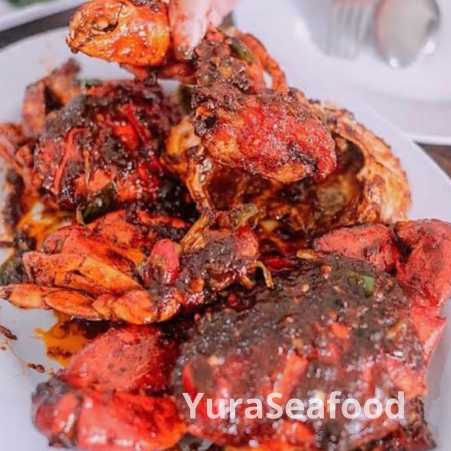 

YR KEPITING ASAP BAKAR LADA HITAM REMPAH 500gr