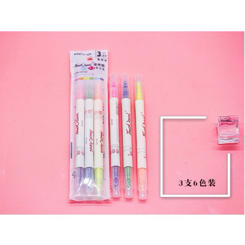 

highlighter 2 sisi warna warni harga satuan