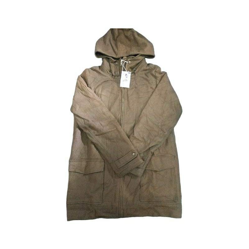 JAKET PARKA TEBAL BAHAN SUEDE LOWRYS FARM