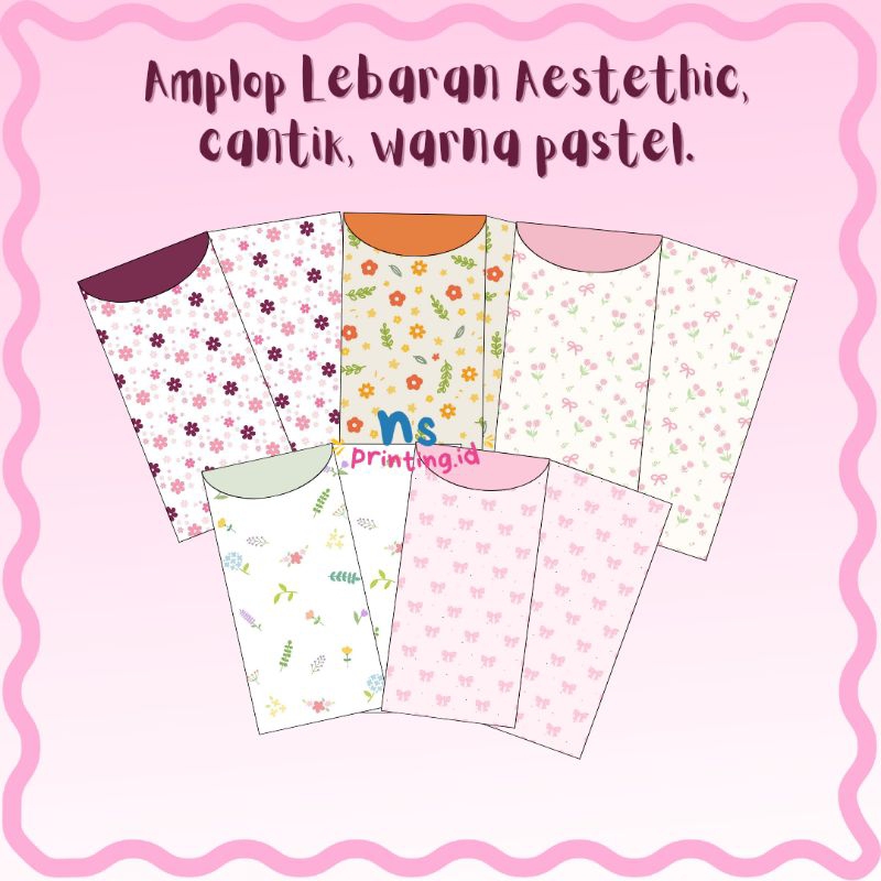 

(COD) Amplop Lebaran Angpao Cantik Warna Pastel Besar Tidak Usah Dilipat (Harga Per 1pcs)