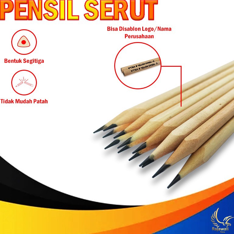 

Pensil Hotel Model Segitiga Serut Murah isi 1 pcs KODE T9H8
