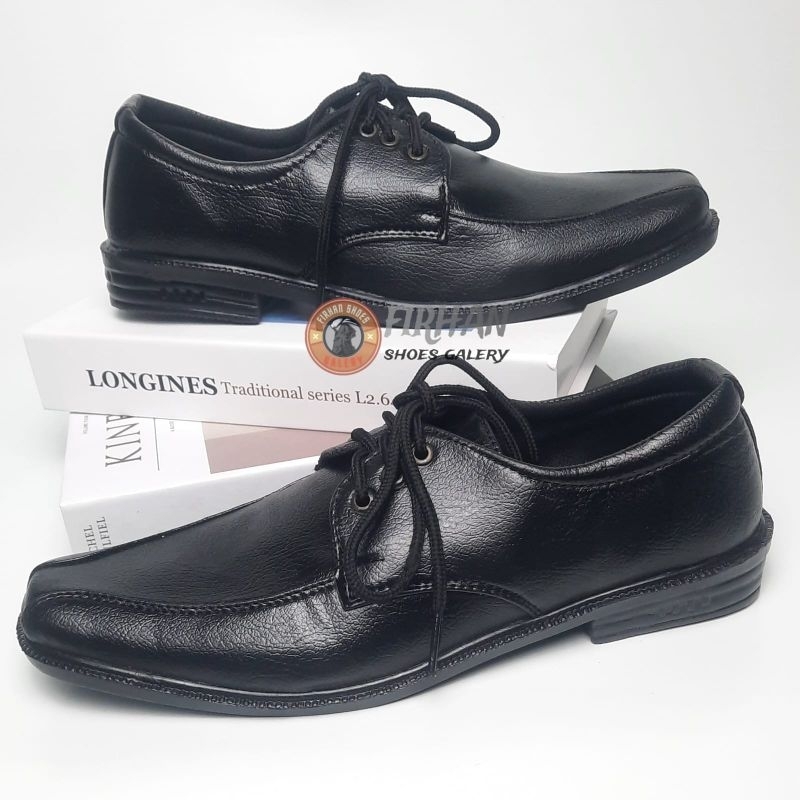 Sepatu Pantofel Formal Pria Kualitas premium Pantofel Hitam Pria Sepatu Fantofel Kulit Kerja