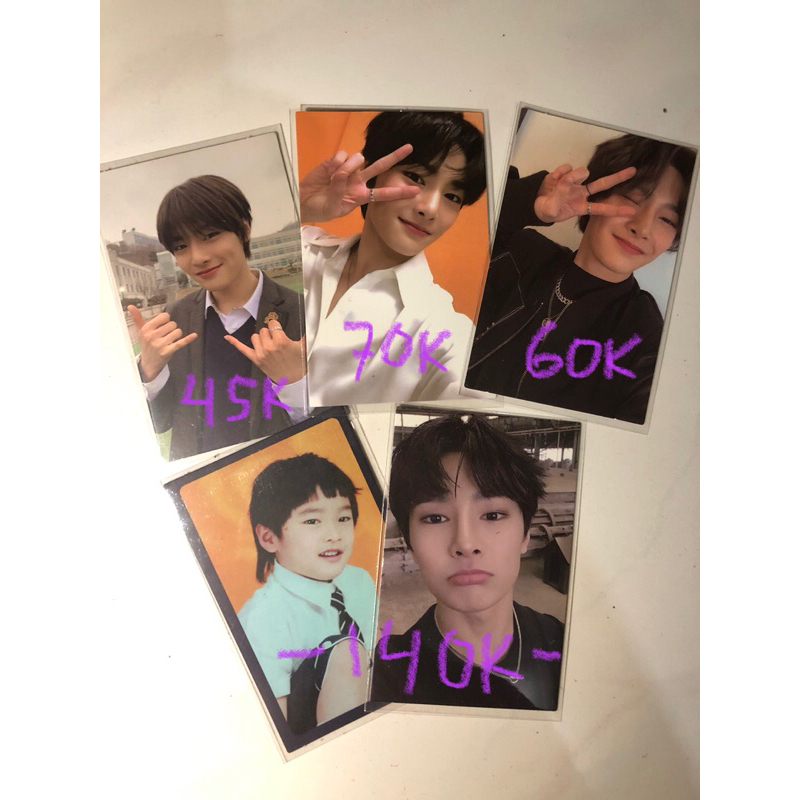 Photocard Straykids Jeongin I.N ayen Golive Inlife