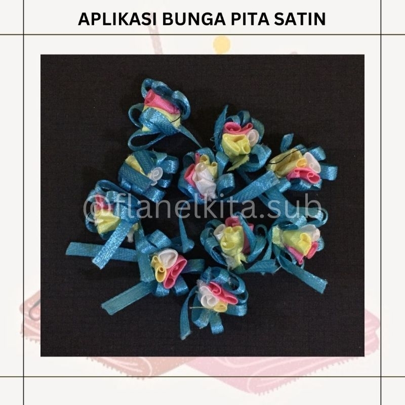 

Aplikasi Bunga Pita Satin