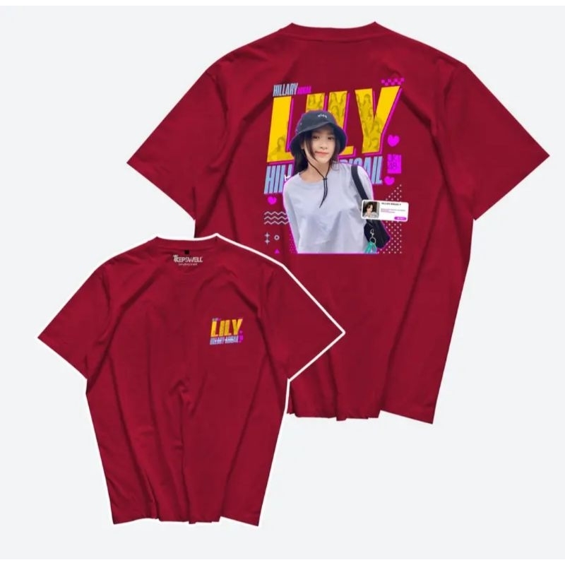 KAOS VIRAL TIKTOKERS LIly JKT 48 /KAOS DISTRO