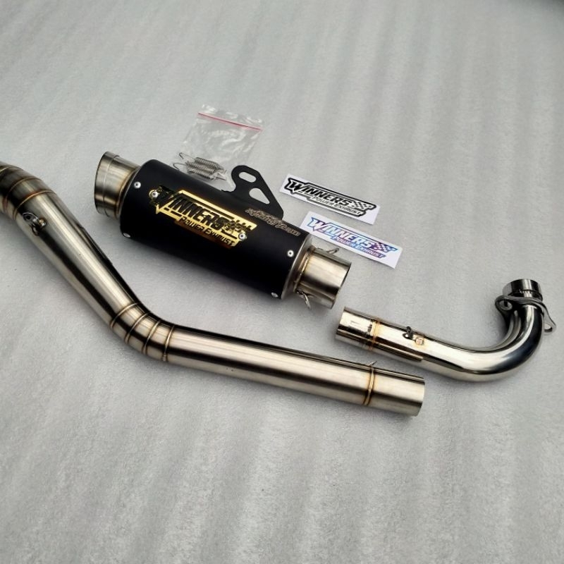knalpot Supra X 125 Kharisma Standar Dan Bore up
