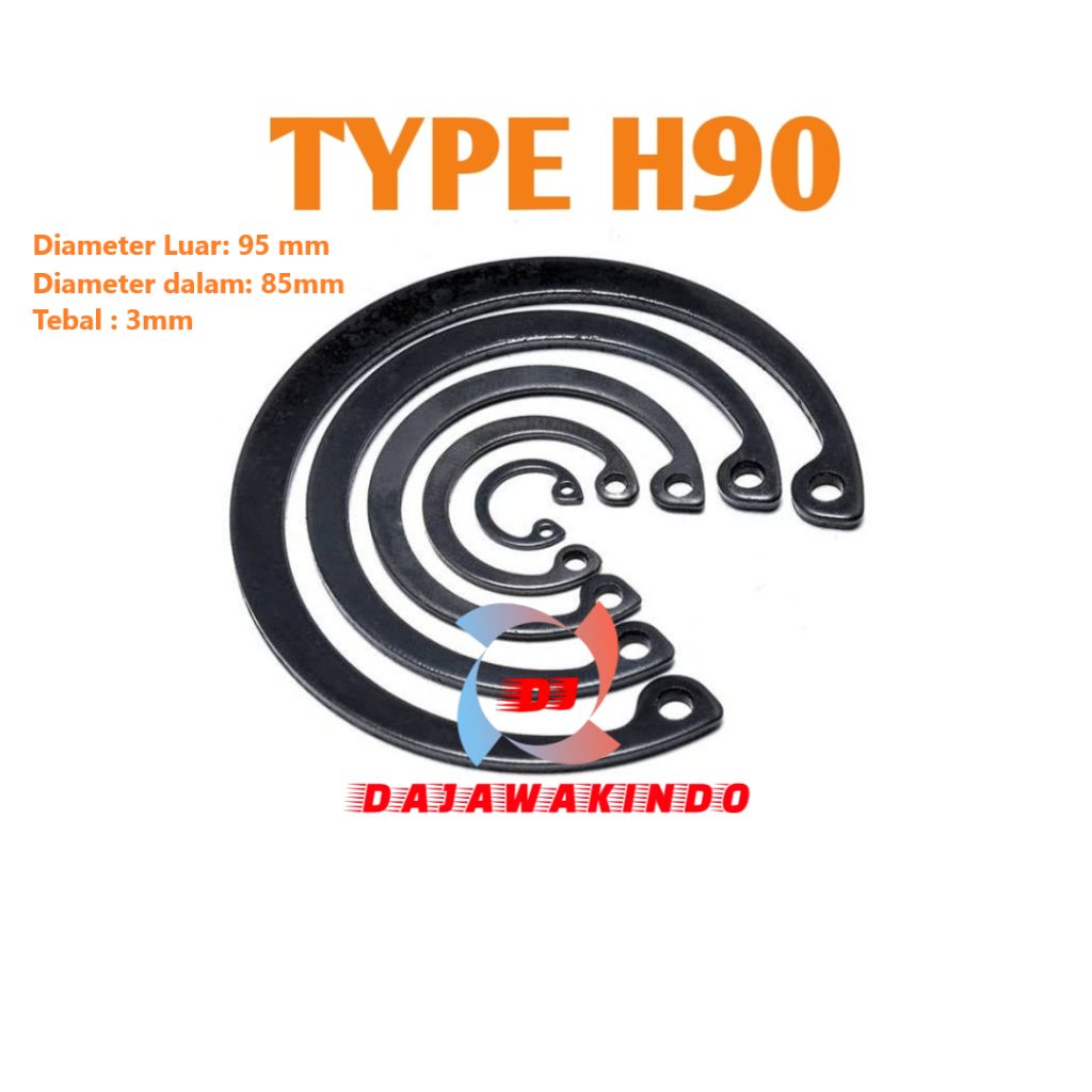 Snapring Type H 90 / Circlip H 90 / Snap Ring Type H 90