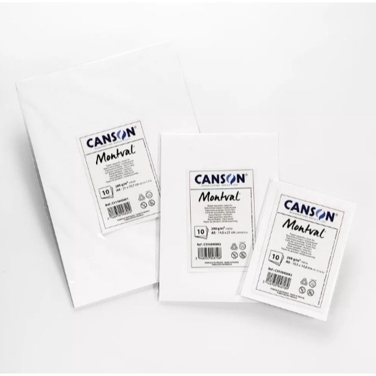 

PRODUCT TERPOPULER Watercolor Paper Canson A6 A5 A4 2 gsm