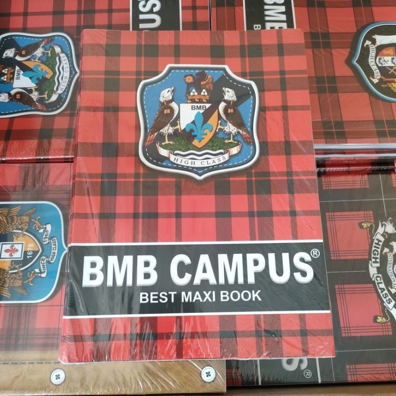 

Buku Tulis BMB CAMPUS 50 Lembar Isi 10 Buku