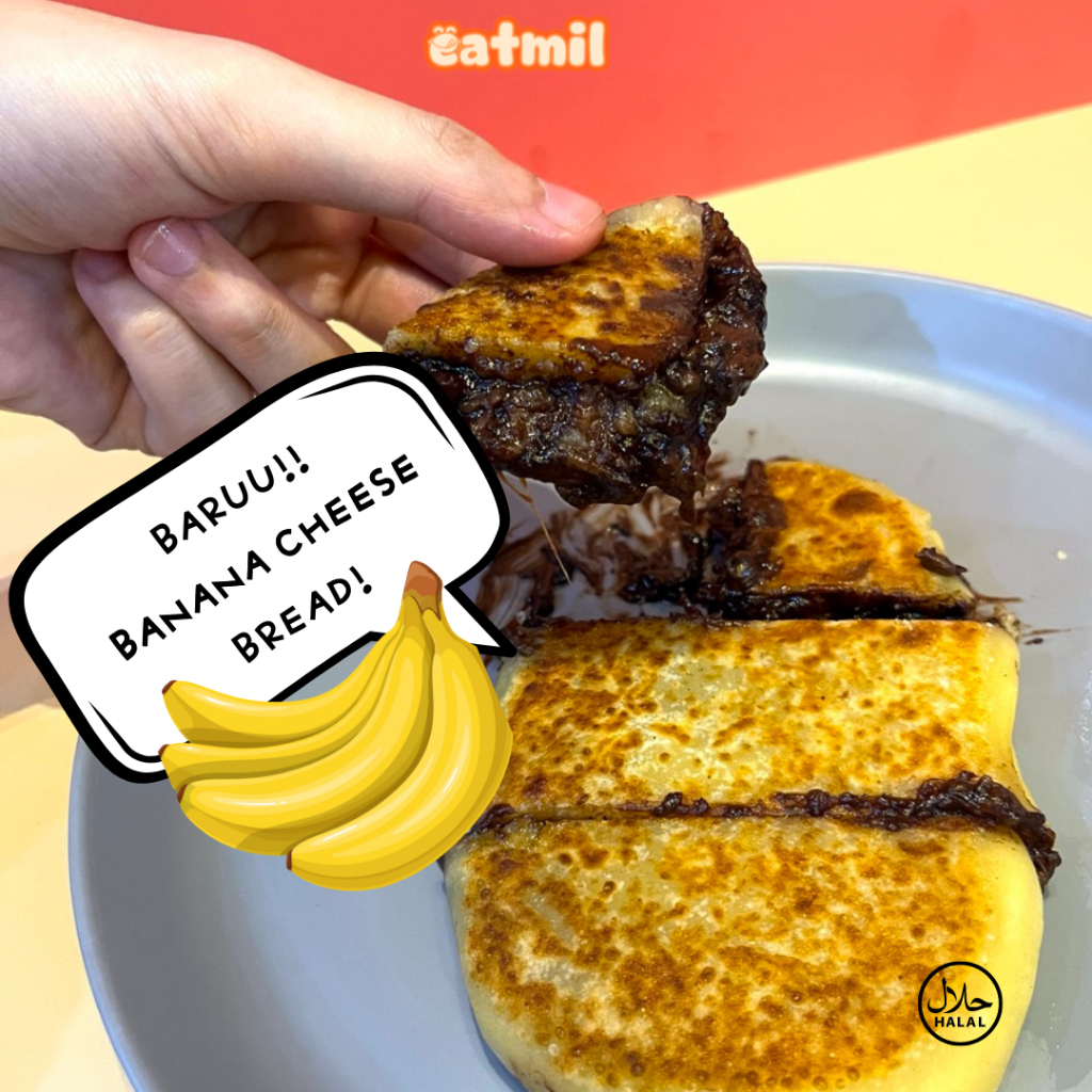 

Potato Cheese Bread Rasa Pisang Asli | snack korea