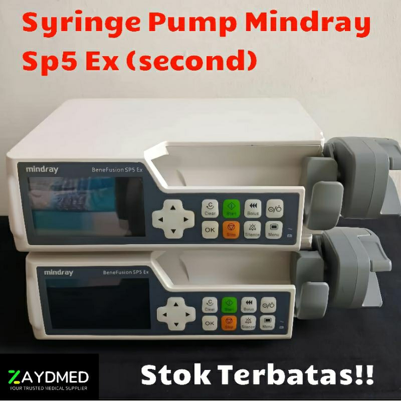 SYRINGE PUMP MINDRAY SP5 EX SECOND/ SYRINGE PUMP BENEFUSION SP5 EX MINDRAY