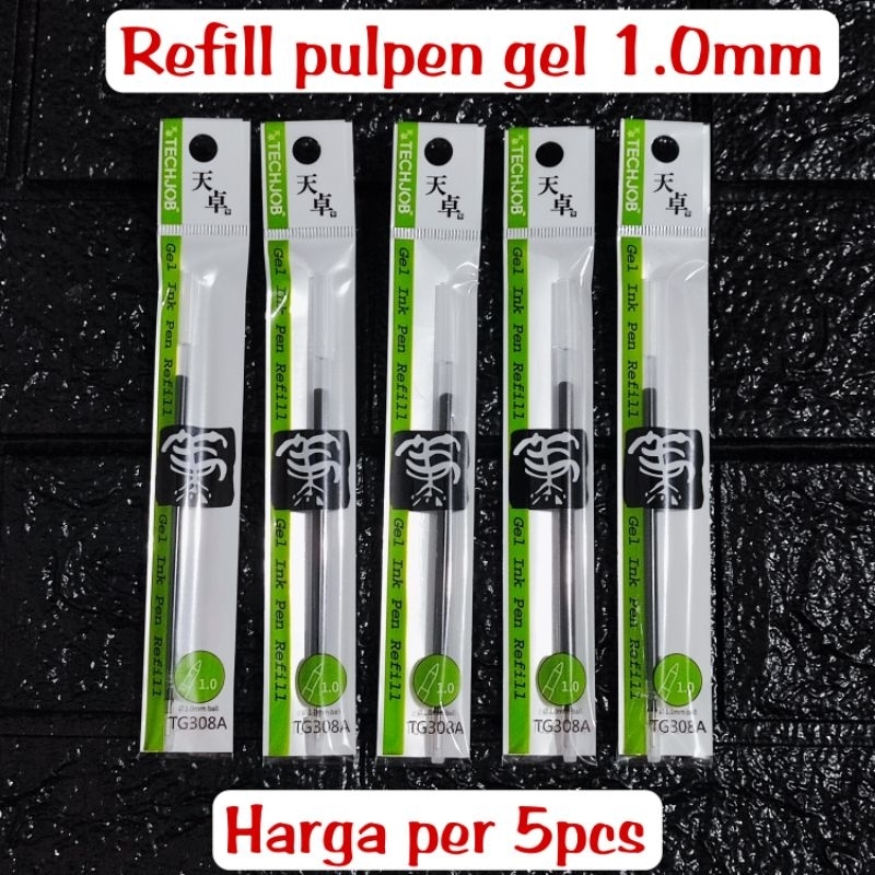 

Isi Refill Pulpen Gel 1.0 mm - per 5pcs