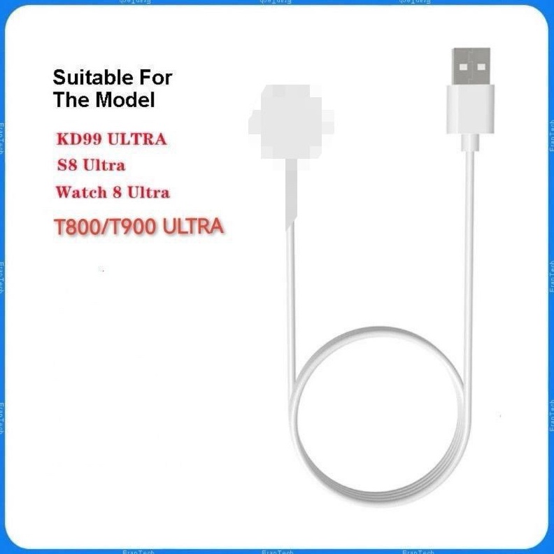 PAKET HEMAT Kabel Cas Charger Smartwatch Series 8 Ultra Magnetic T8 Ultra T9 ULTRA Z55 Ultra I8 Ultr