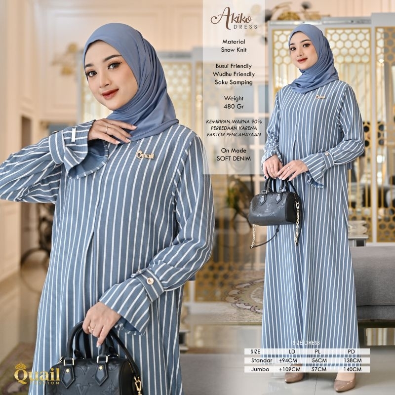 Akiko Dress ORI Quail hijab