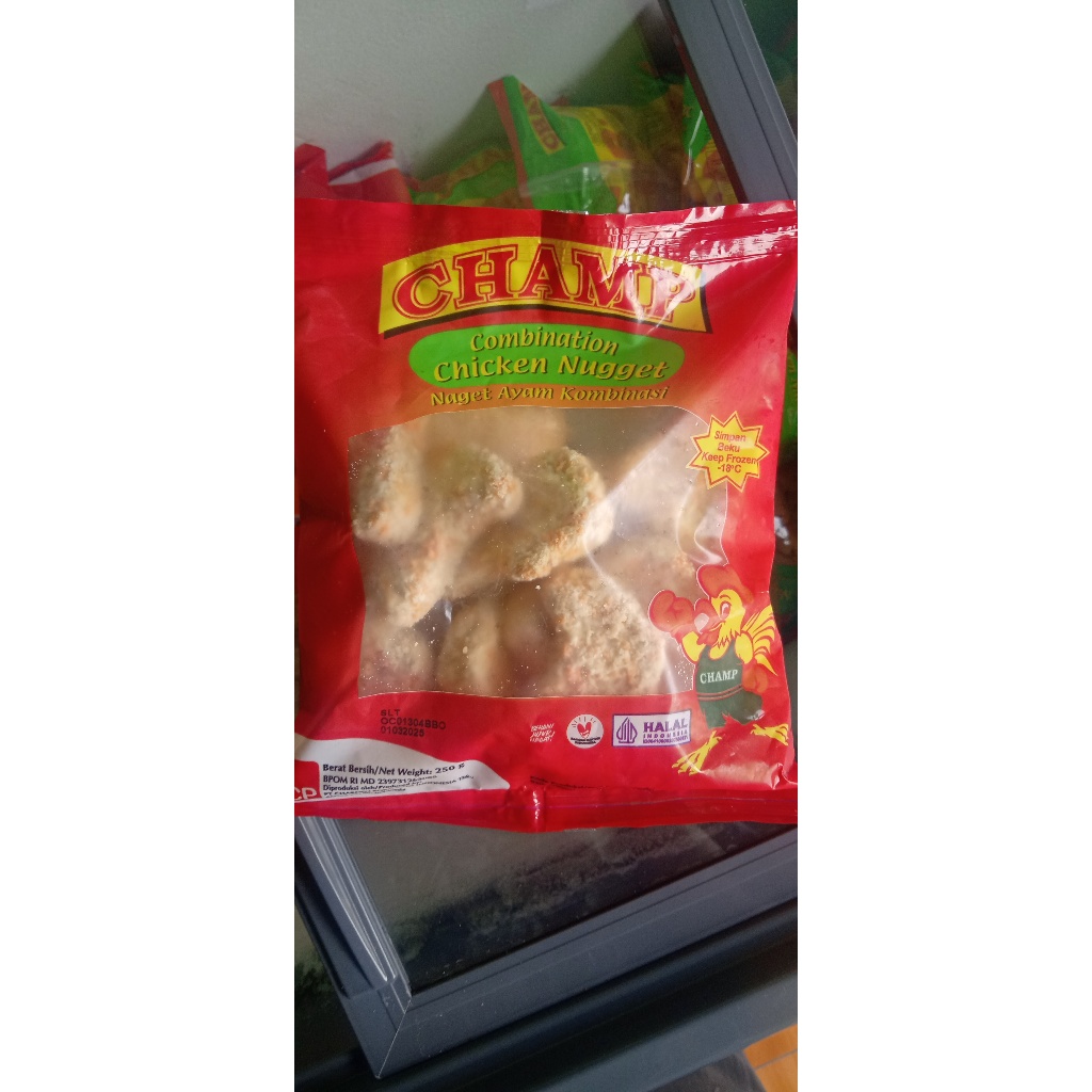 

Nugget Champ 250 Gram I Nugget Ayam