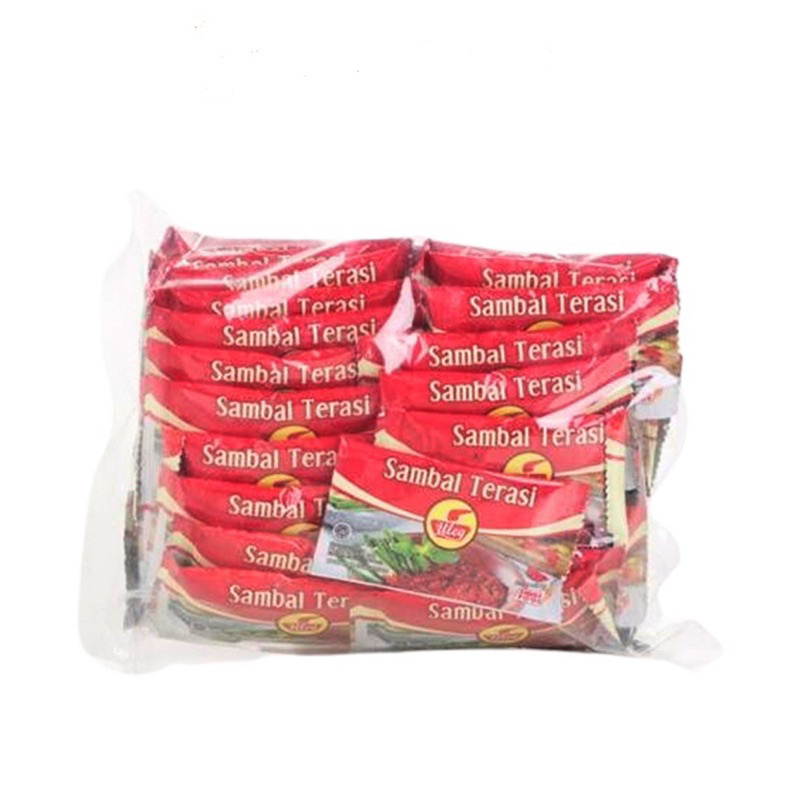 

Sambal Terasi Uleg Finna 8 gr || Sambal Terasi Sachet Kecil