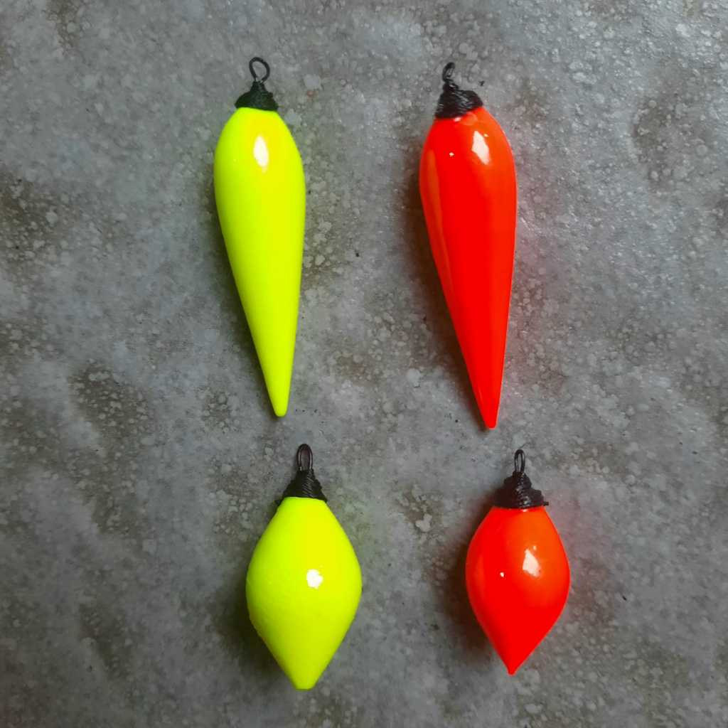 Pelampung Mancing Set 4pcs Pancing Ikan Cabe Bawang Kambangan Kumbul Kecil Plampung Pancing