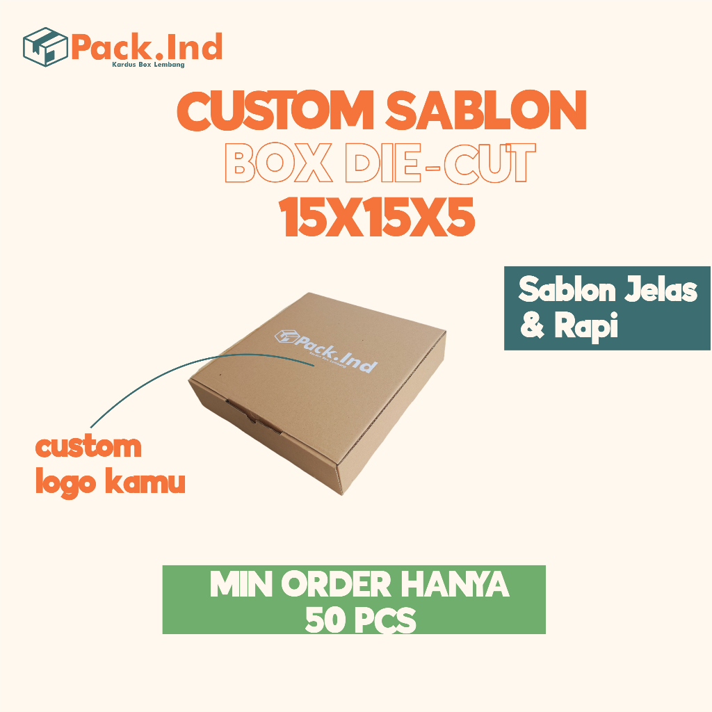 

(+SABLON) Kardus ukuran 15x15x5 | Box Die Cut | Kardus Packing | Box Kardus | Kardus Custom | Cetak Kardus Corrugated | Kardus Parfume