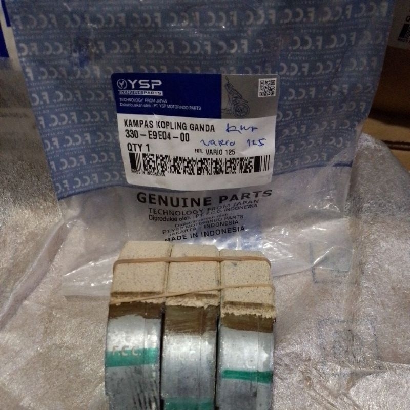 YSP KAMPAS GANDA ONLY KWN VARIO 125 VARIO 150 GENUINE FCC YSP