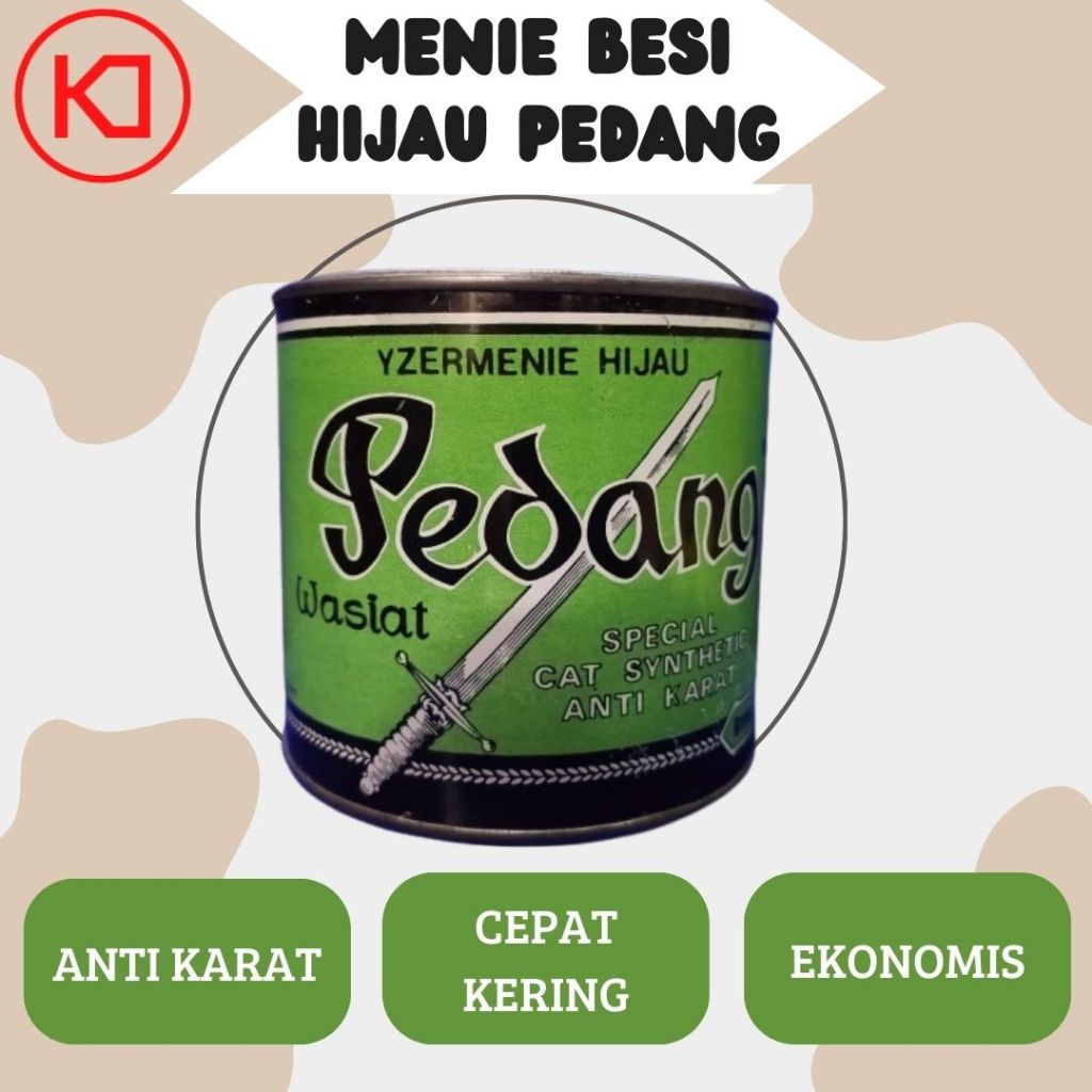 MENI BESI CAP PEDANG YZERMENIE ANTI KARAT