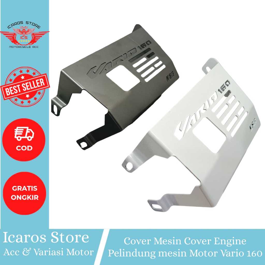 Cover Engine Pelindung mesin Cover Mesin Vario 160