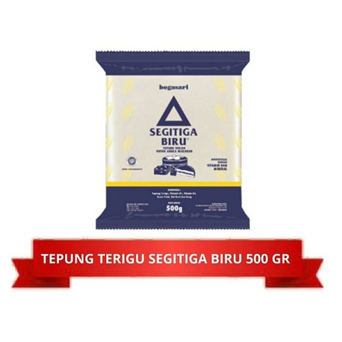 

Tepung segitiga biru 500 gr
