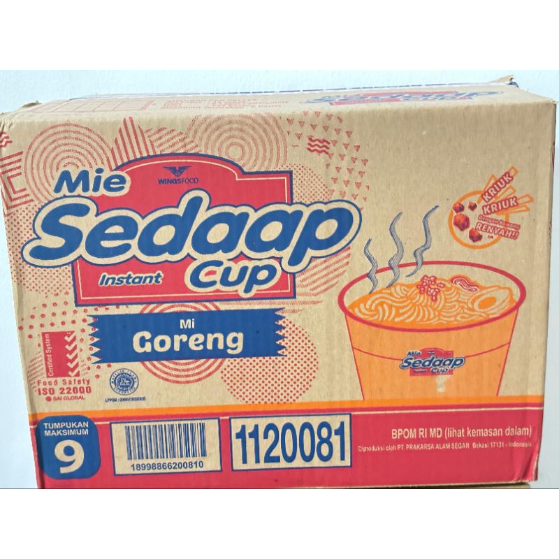 

Mie sedaap cup goreng