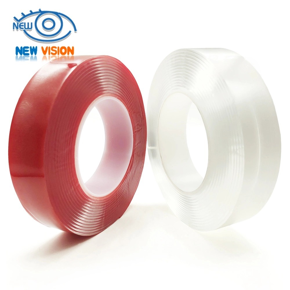 

Double Tape Merah / Lem Double Tape Merah merk NEW VISION