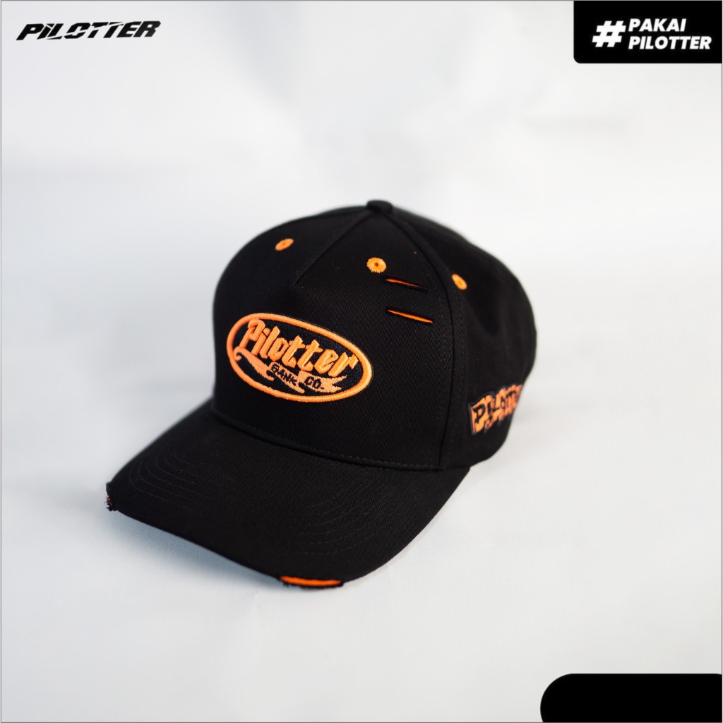 POLOCAP SNAPBACK PILOTTER ORIGINAL FREE STIKER TOPI PILOTTER BIRU TOPI PILOTER TOPI CEPER PILOTTER T