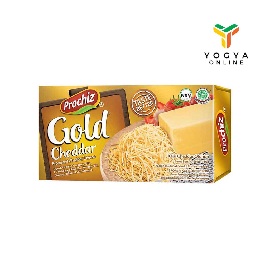 

Prochiz Gold 160 Gram Keju Makanan Olahan