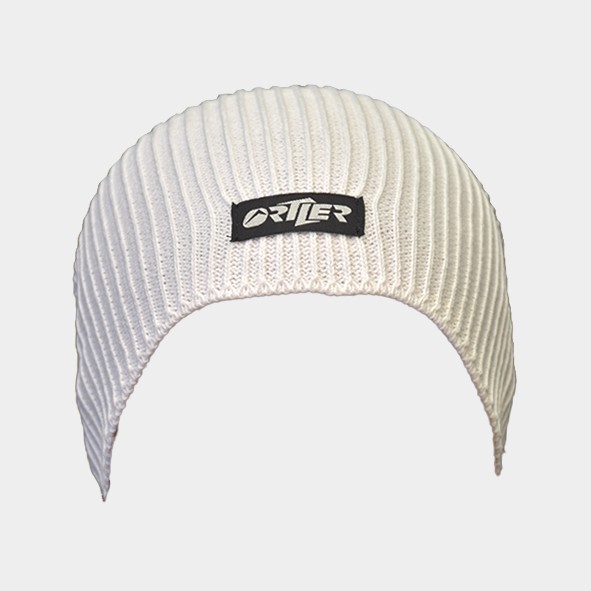 Topi Kupluk Pria Wanita Unisex Casual ORTLER KUPLUK PUTIH WHITE PJ 001
