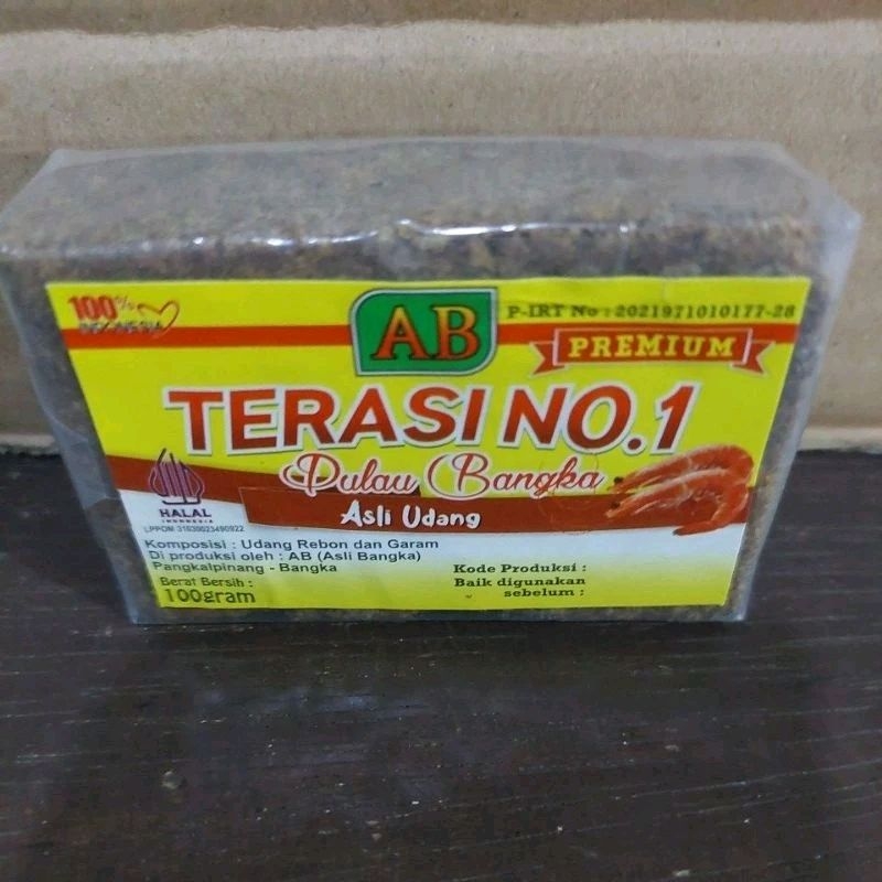 

TERASI BANGKA PREMIUM NO 1 ASLI