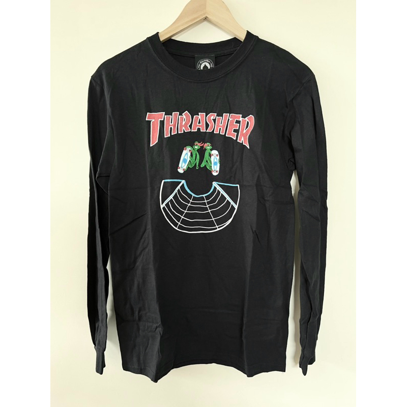 THRASHER - Double Hood Long Sleeve (Size S)