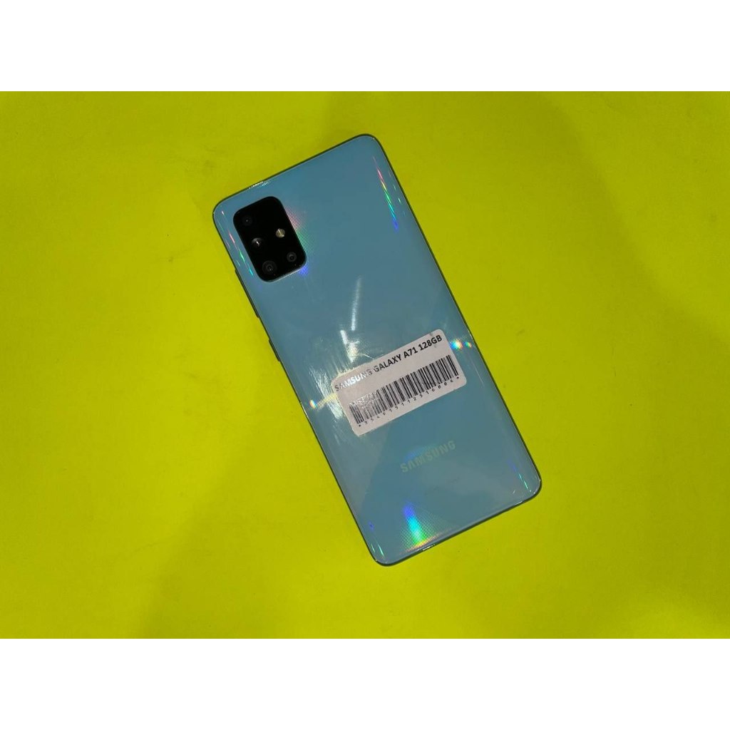SAMSUNG GALAXY A71 8/128GB SECOND UNIT ONLY BATANGAN MULUS EX SEIN