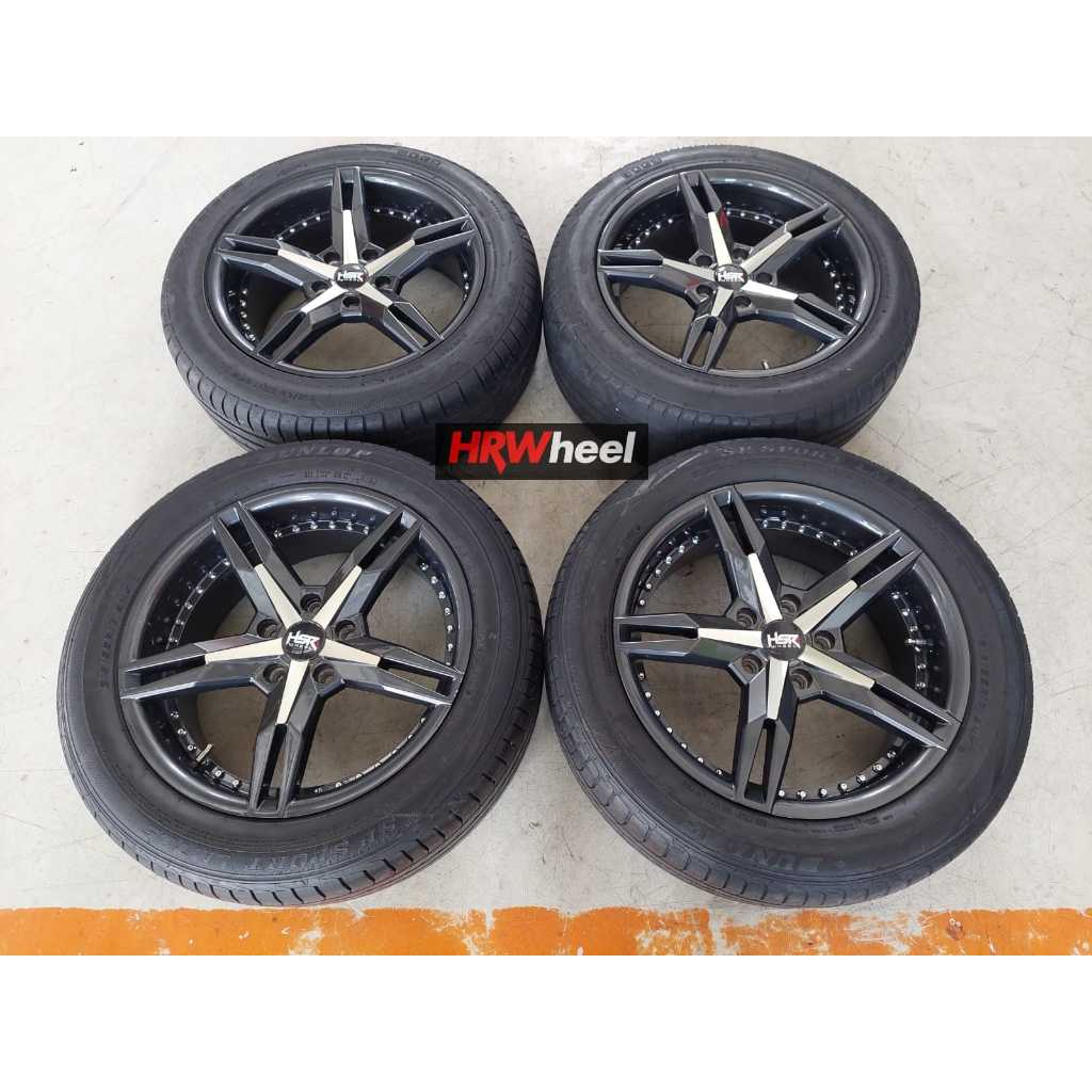 VELG MOBIL RACING R17 SECOND TYPE HSR + BAN PNP MOBIL HRV INNOVA ERTIGA DLL