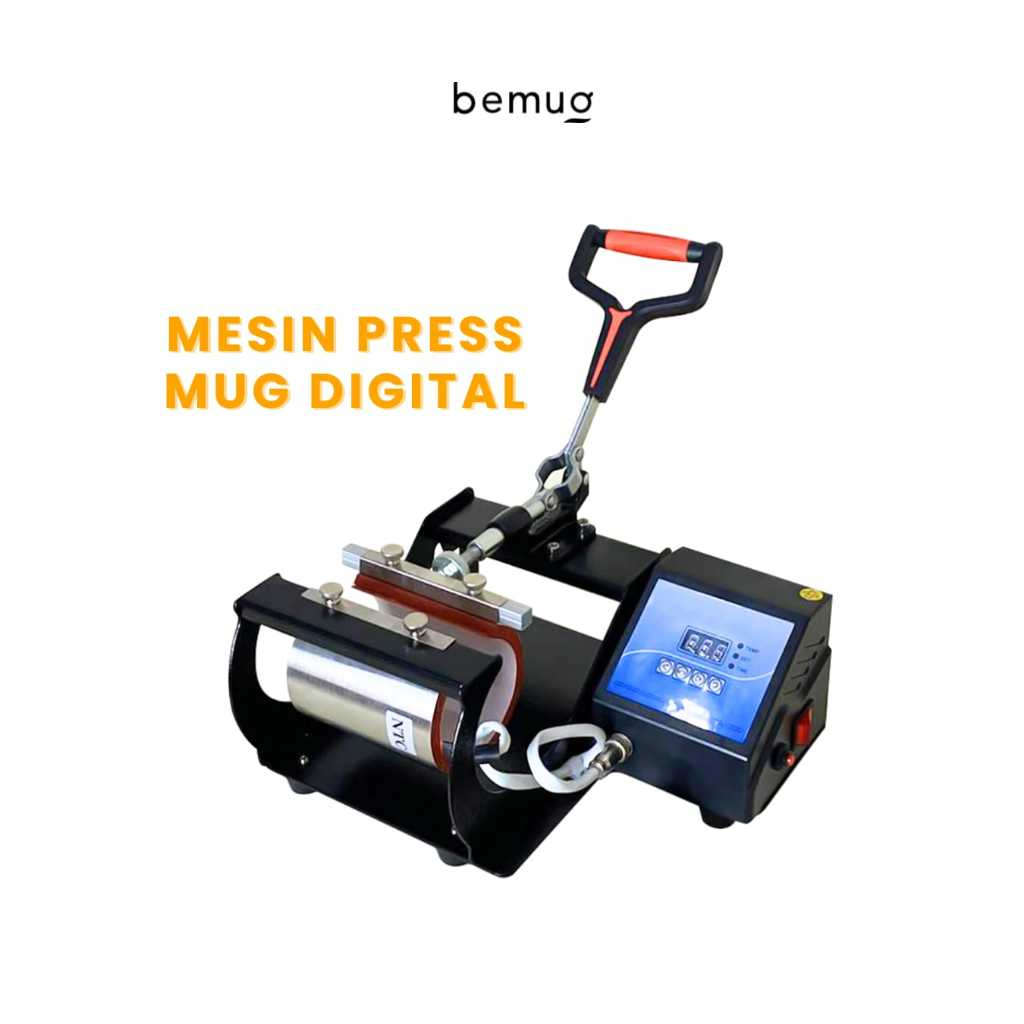 MESIN PRESS POLOS | Mesin Press Sablon Mug / Gelas / Asbak | Mesin Sablon Mug Murah