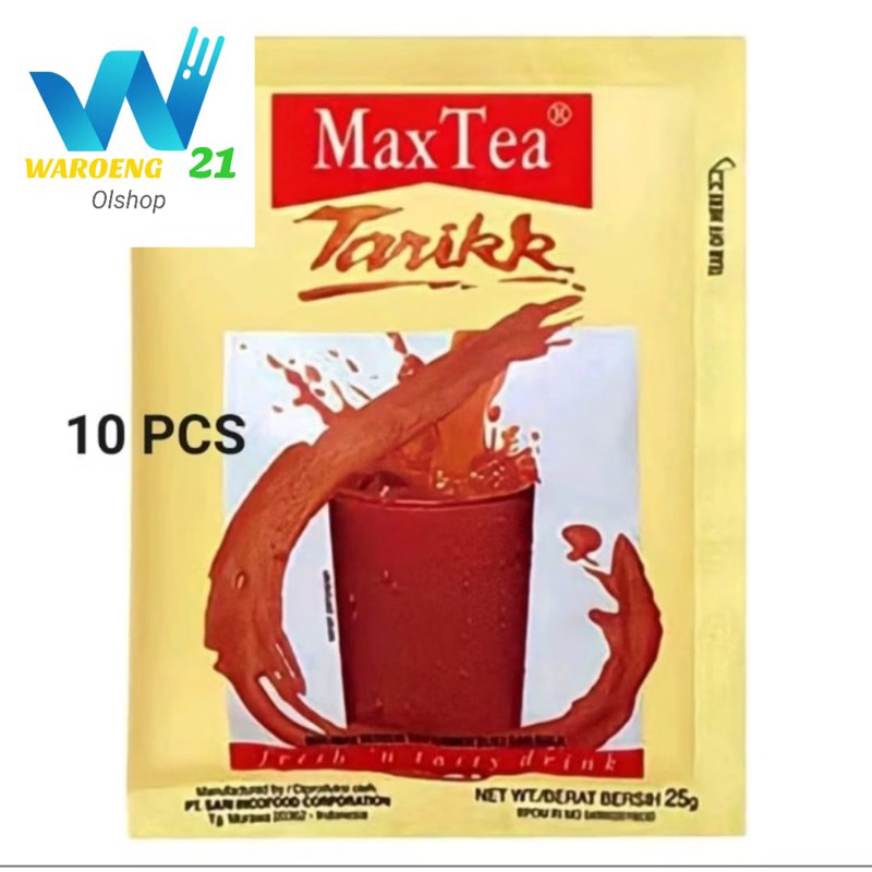 

1 BAG MAX TEA TARIK SACHET [5 RENCENG]