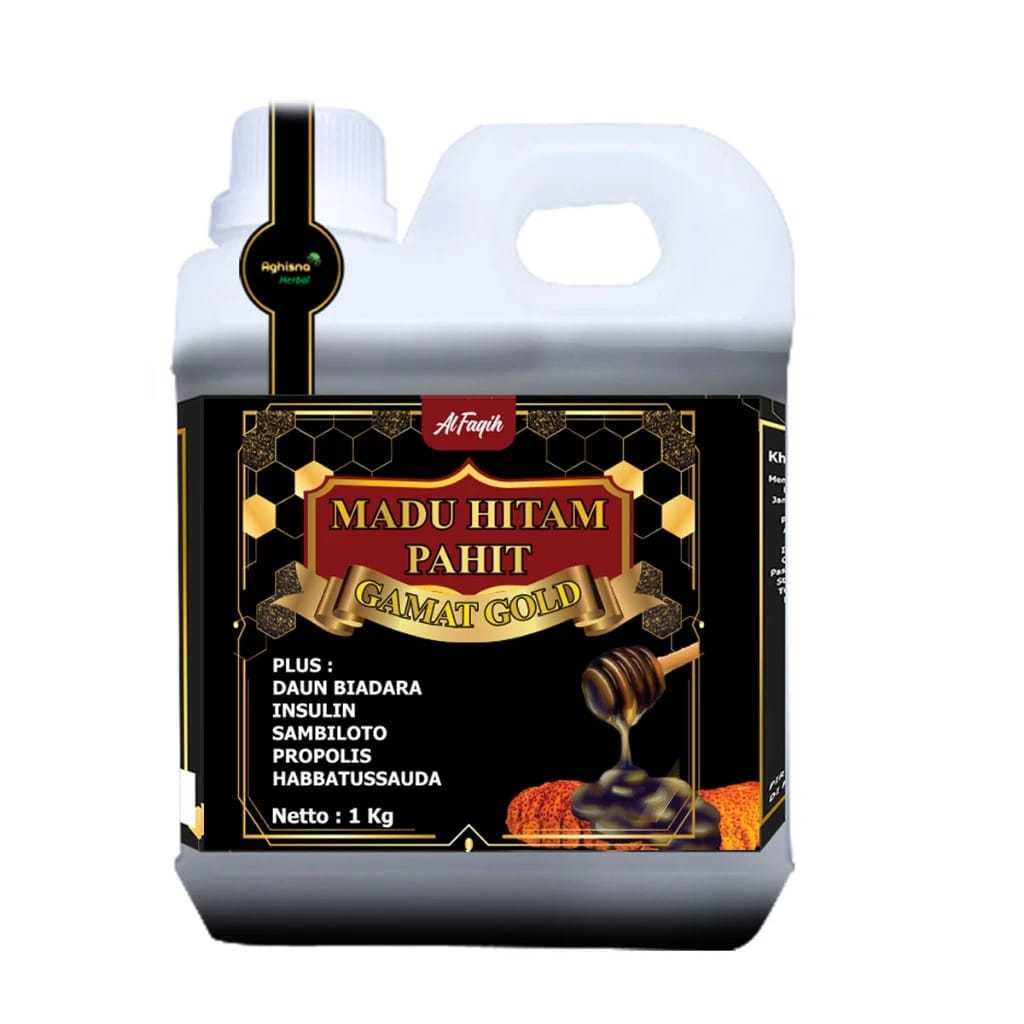

Bny31 Madu Hitam Pahit plus gamat gold 1kg herbal Diabet