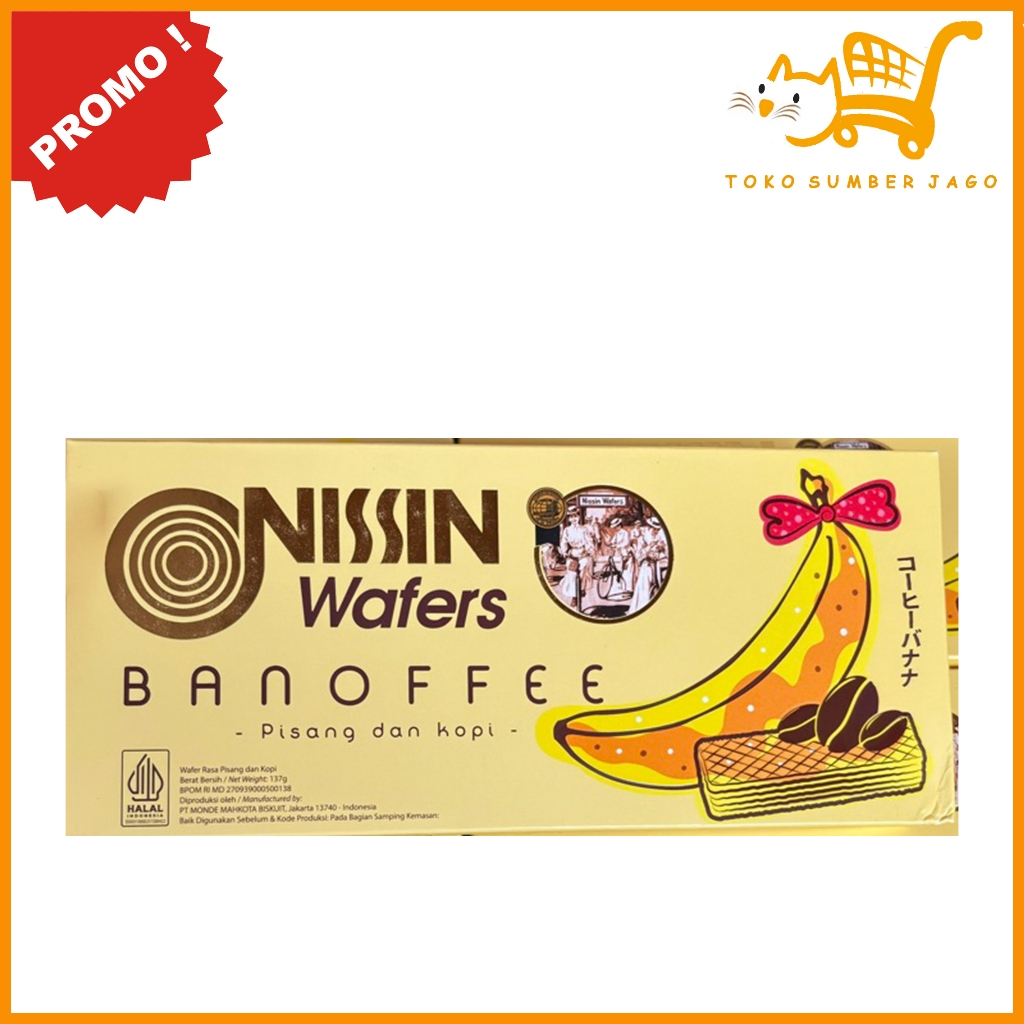 

Nissin Wafers Banoffee 137gr