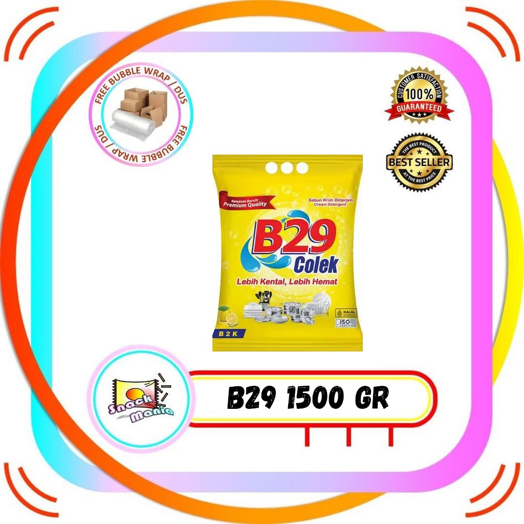 B29 Sabun Cream Krim Colek 1500 gr B-29 1.5 kg Detergent