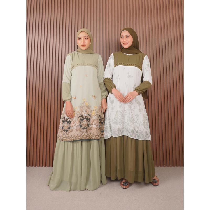 FAMYS - GAMIS MOTIF JE DARSYA DRESS WANITA 014179