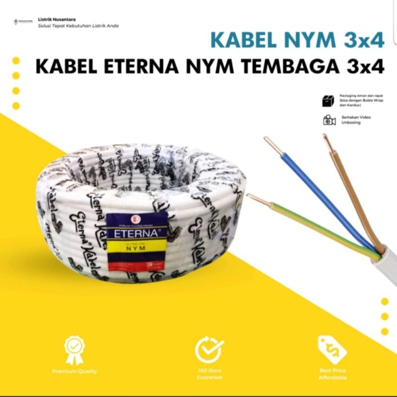 Eterna NYM 3 x 4 mm Meteran