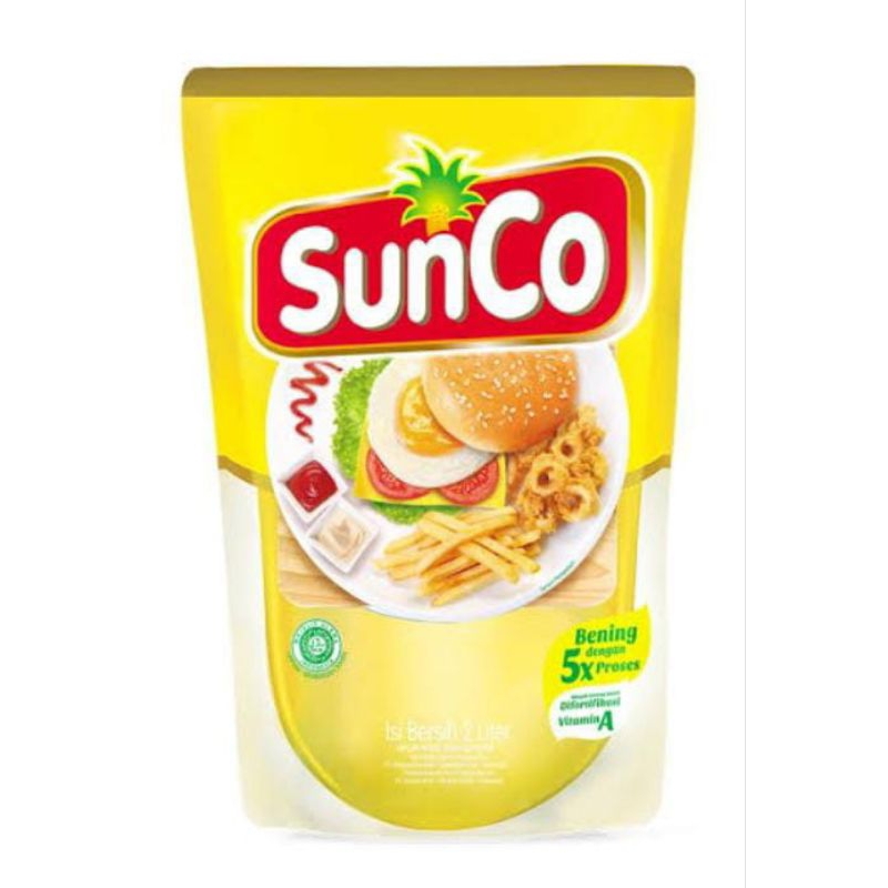 

Minyak goreng sunco 2L