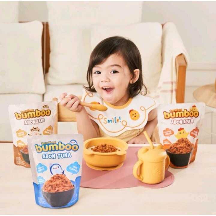 

BUMBOO Abon Anak MPASI / Abon Sapi Ayam Tuna NON MSG / Tanpa Gula Sehat Aman MPASI