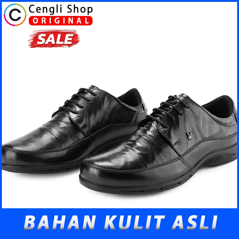 PLAYBOY SEPATU PANTOFEL KULIT FORMAL PRIA ORIGINAL TERBARU PLH5