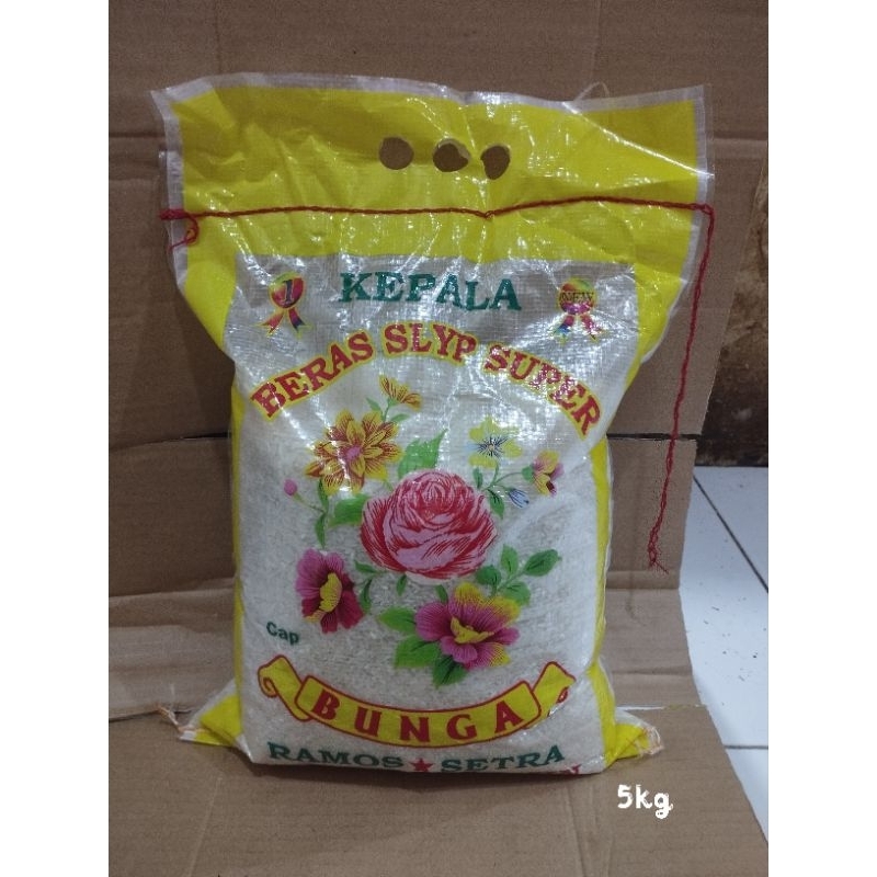 

Beras SLYP super cap bunga 5kg