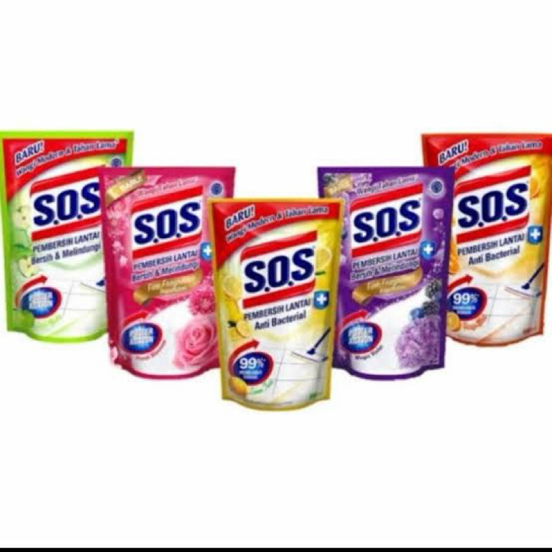 SOS PEMBERSIH LANTAI 375ML