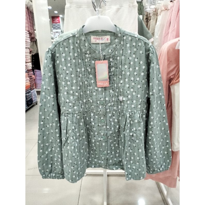 Osella Baju Anak Perempuan Blouse Lengan Panjang Original