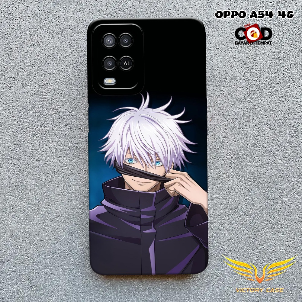 New Anime Case - Softcase Oppo A54 4G Terbaru - Case Hp Oppo A54 4G - Casing Oppo A54 4G - Case Lent