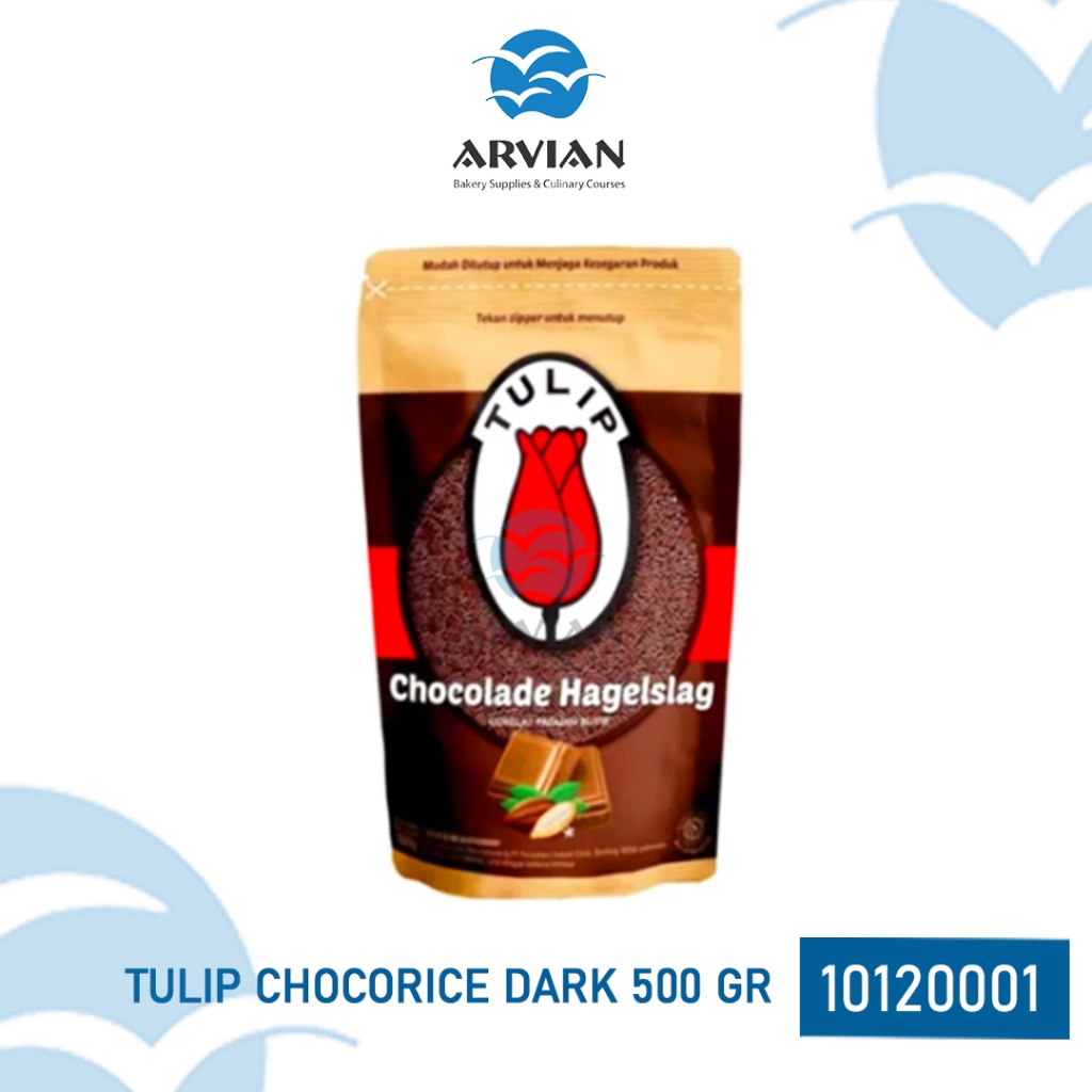 

Tulip Chocorice Dark / Tulip Meses Coklat 500 Gr